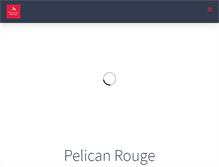 Tablet Screenshot of pelicanrouge.com.au